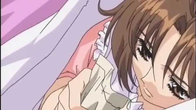 Petite anime teen gets her clit toyed with