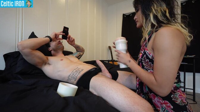 Petite Asian Channy Crossfire takes uncut cock in doggystyle and reverse cowgirl