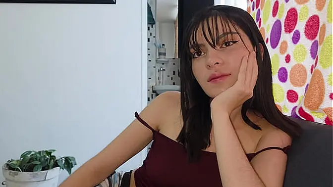 Petite Asian secretary gets a big cock in her tight ass