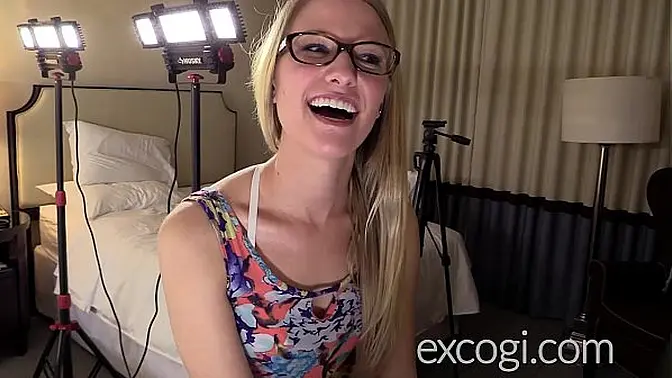 Petite blonde country girl gets fucked and facialed