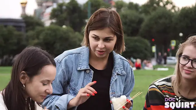 Petite brunette Bloom Lambie gets fucked and massaged in 4K