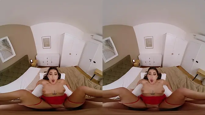 Petite girl with natural tits gives blowjob and rides in different positions