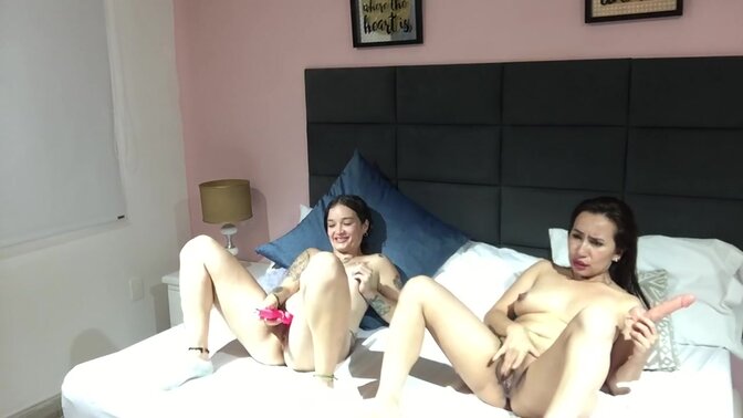 Petite solo girl fingers herself and gets a creamy orgasm at home