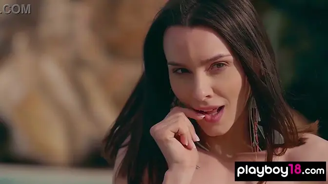 Petite Ukrainian teen Adel Morel teases with her perfect body