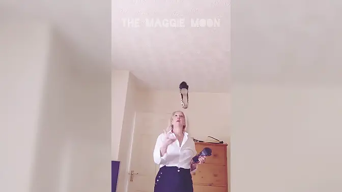 POV - Stumbling upon hubby wanking at home