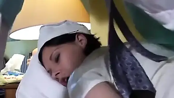 Prettier brunette babe gets her tight ass hard fucked and jizzed on her biggest boobs