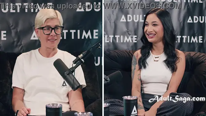 Pretty petite Asian pornstar Avery Black in a hot interview