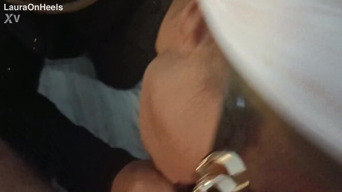 Preview - MILF in sunglasses gives POV blowjob with cumshot