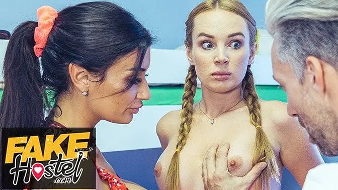 Princess Jas and hubby fuck big tits and ass in unicorn hunt