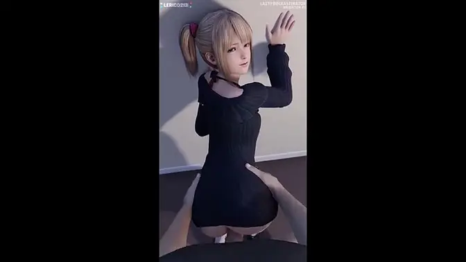Procrastinator plows Marie Rose's ass in uncensored 3D hentai