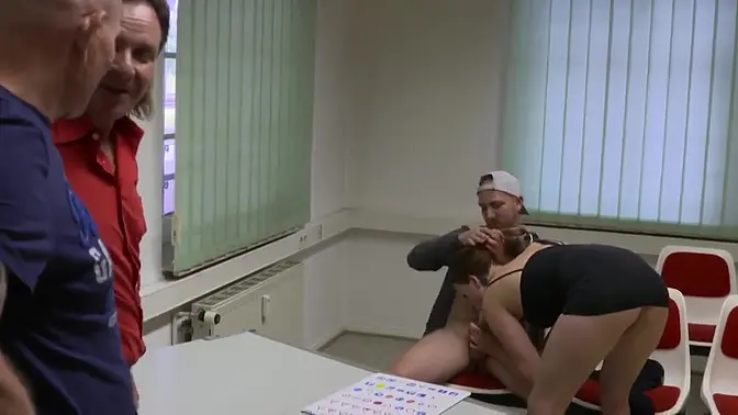 Production team gets a taste of wild sex