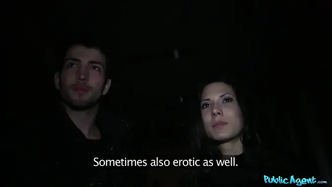 Public Agent - Would your girlfriend do the same as this Spanish babe?