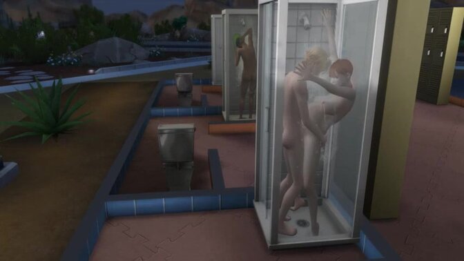 Public attraction with a hot sim