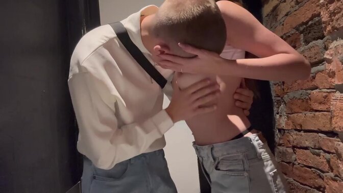 Public sex in the club with a stranger