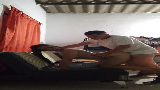 Quick doggy style fuck with my wife's sister while she is in the kitchen