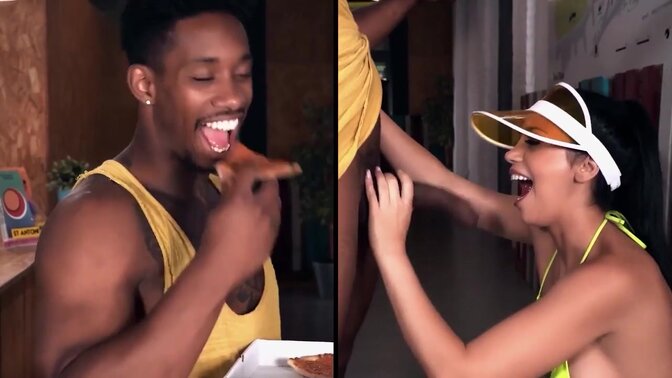 Raunchy Foursome at The Sauna. Clea Gaultier, Jimmy Bud, Charlotte Lapiedra, Bebe Lola / LETSDOEIT