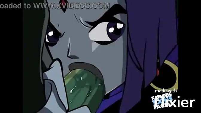 Raven's juicy blowjob to save the day