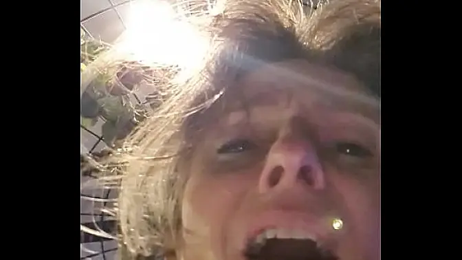 Real blonde MILF gets pounded and cums hard in POV