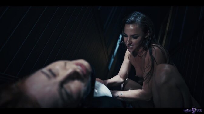 Real Life Hentai - Lesbian Demon Hunters Parasited Encounter Turns Into Hardcore Threesome