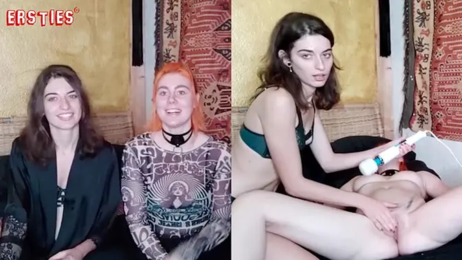 Redhead Deesiree and Zora in hot BDSM action