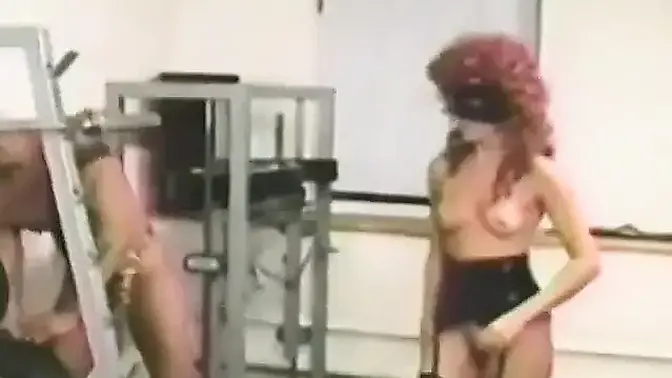 Redhead Gets Ass Fucked at the Gym