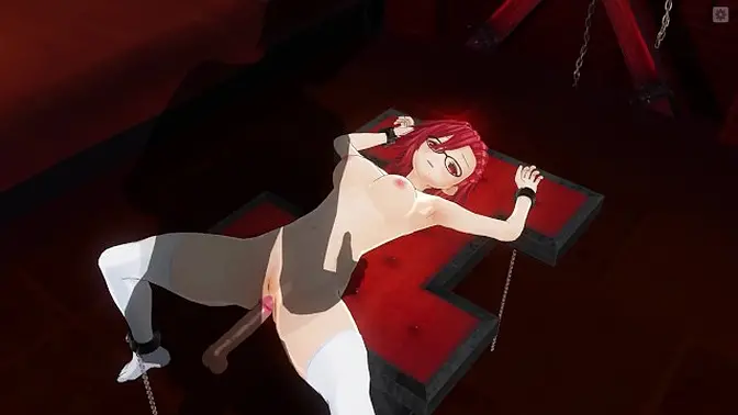 Redhead Schoolgirl Anal Debut in 3D Hentai