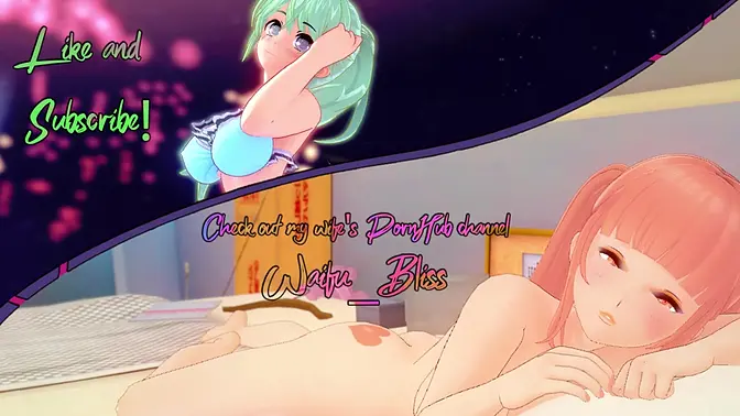 Rias Gremory gets rough strapon fucked by Kuroka