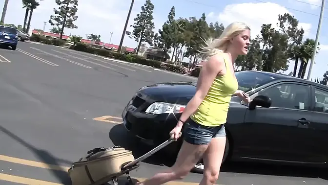 Riley Evans and Miss Dallas are blonde lesbians that ran away from home long ago 