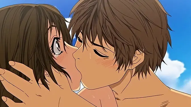 River nymph with huge tits gets intimate