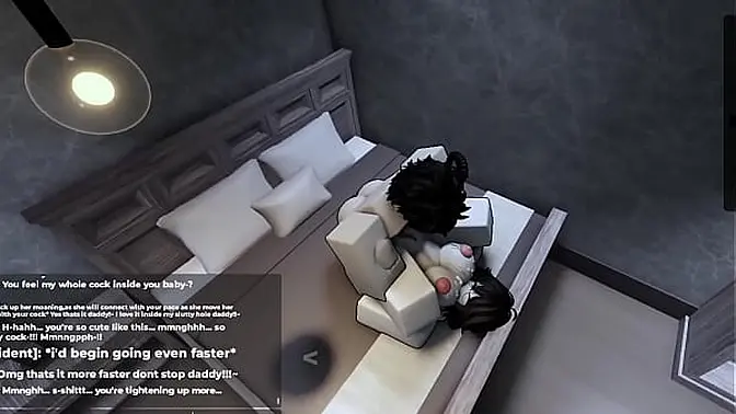 Roblox Con: Big As Teacher Punishes Waitress in Condo