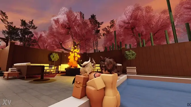 Roblox game features sexy angel getting fucked hard
