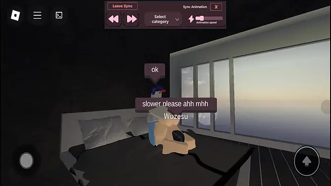Roblox gamer gets his cock sucked and ass fucked by a horny pumpkin