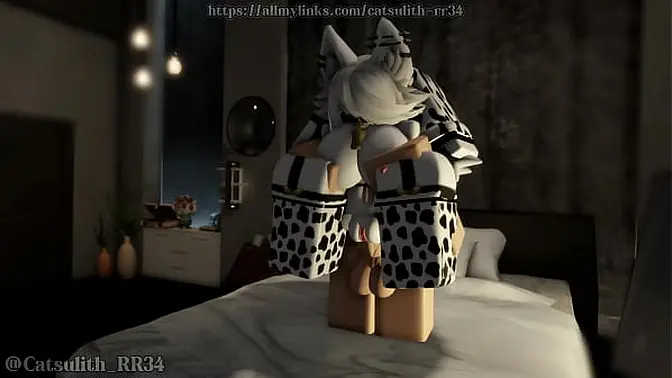 Roblox MILF gets filled with cum after a month