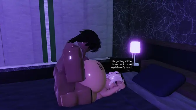 Roblox pawg goes to the club and cheats