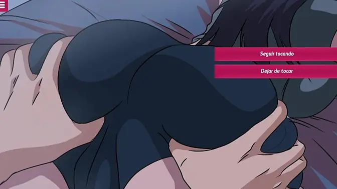 Sakura's Surprising Plush Butt Grab