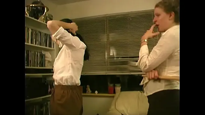 Samara Mae Girl Scout Gets Stripped & Punished w Paddle Spanking