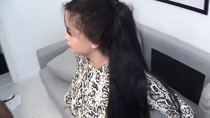 Saudi Arabian MILF wife gets BBC in her pussy