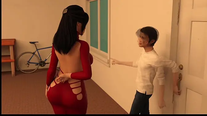 scened MILF Rose and her submissive lover Johannes caught on cam