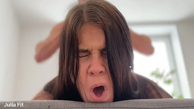 Schoolgirl takes big anal cock in her mouth after a deep pounding