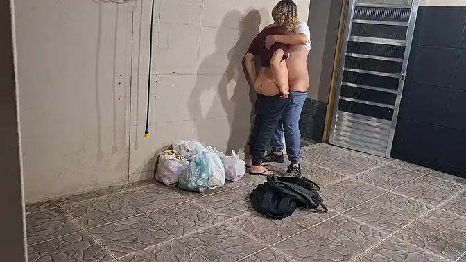 Secret college sex behind school