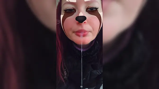 Secretly hot MILF Ana Liz sucks a thick icicle