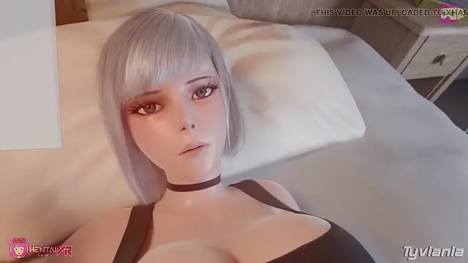 Seductive anime girl picked up and fucked hard