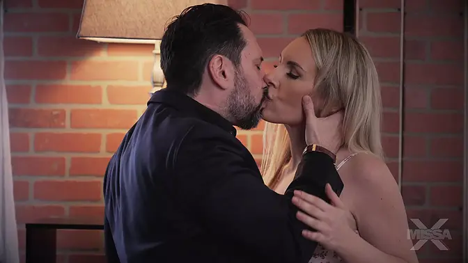 Seductive blonde MILF Bunny Madison gets a facial and rides cock