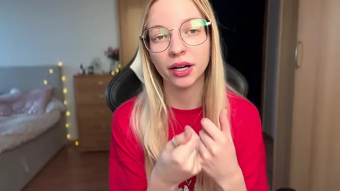 Seductive findom domme manipulates guy for money