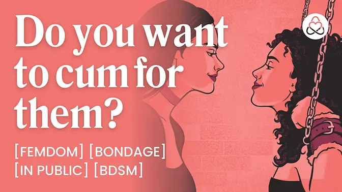 Sensual bondage audio with femdom control