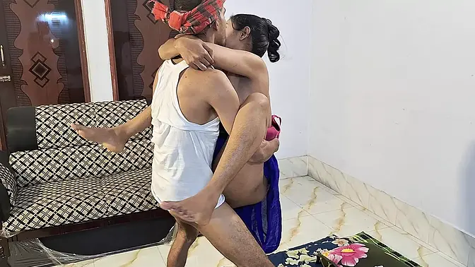 Sexy bikini babe rides cock in horny fuck with her fiancé