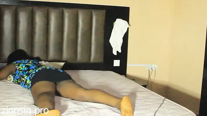 Sexy black roommate gets fucked by Nigerian Youth Corp Member