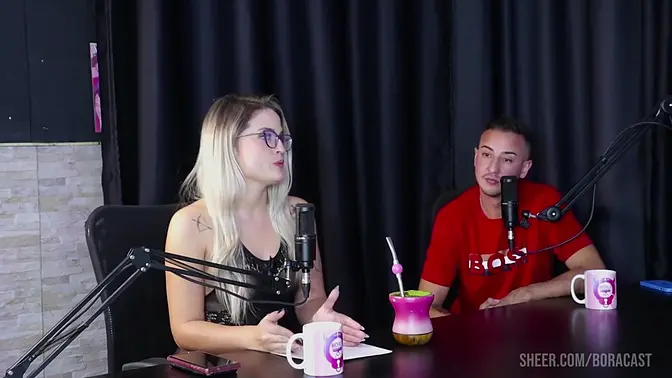 Sexy blonde milf and tattooed stud in romantic and cuckolding scenes