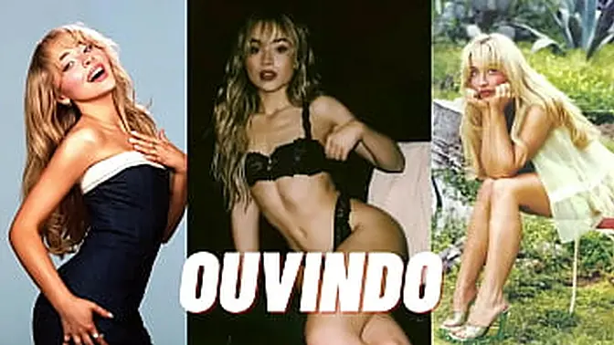 Sexy blonde novinha gets pounded and deepthroats