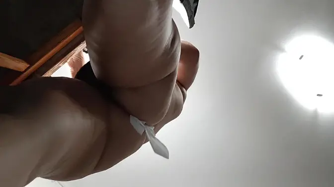 Sexy Brunette Wife Dances Naked and Masturbates with Vibrator